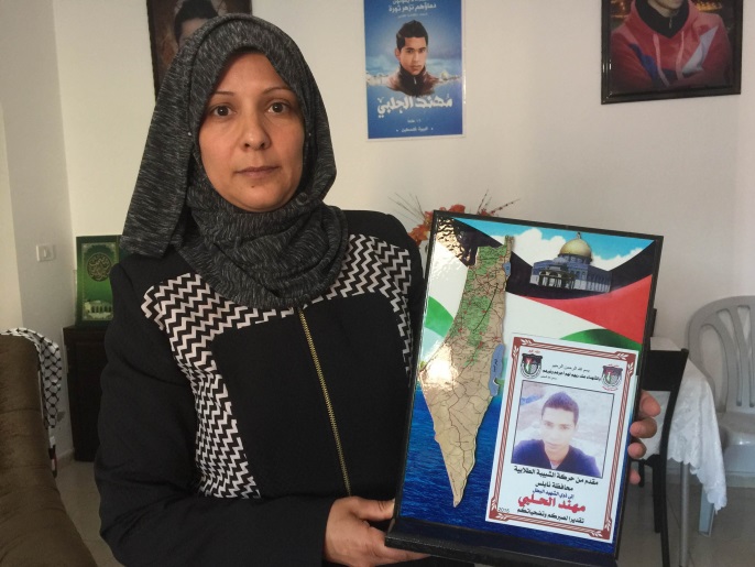 سردا-رام الله-والدة الشهيد مهند الحلبي