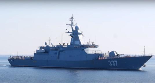 روسيا تختبر أحدث سفنها الصاروخية - فيديو