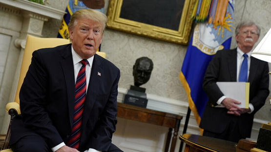 ترامب: يجب رمي بولتون في السجن ومصادرة أمواله