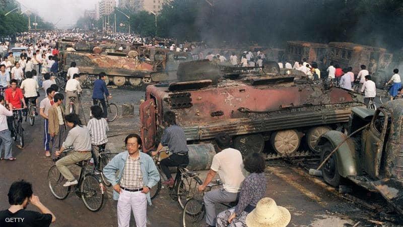 واشنطن تذكر بكين بحادثة 1989.. والصين: اهتمي بشؤونك