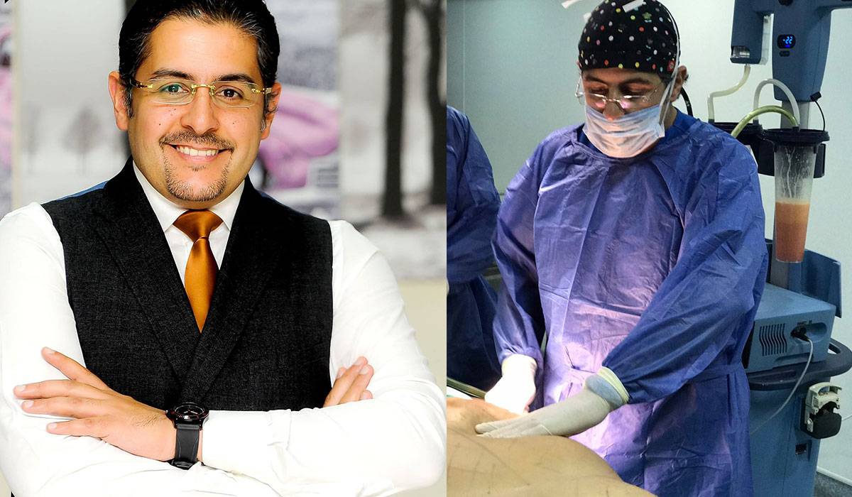 تقنية الفيزر لشفط الدهون