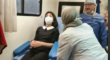 1-56-1500x9999-c بالصور.. وزيرة البيئة تشرف على تنظيم حملة التبرع بالدم