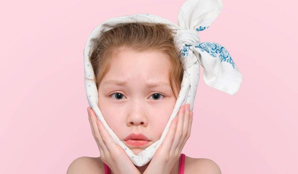 النكاف عند الاطفال