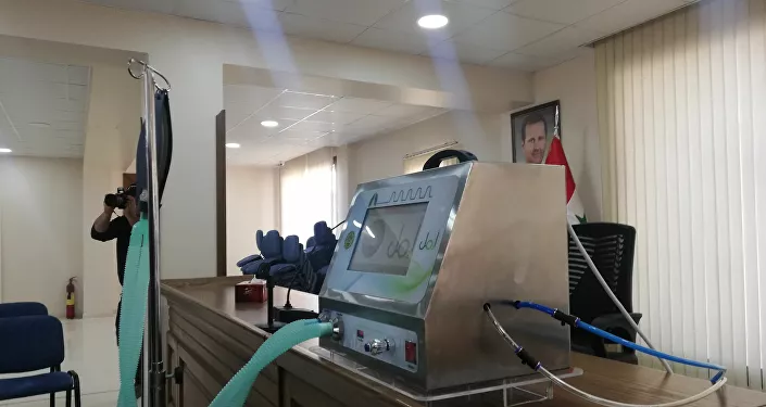 جهاز تنفس اصطناعي سوري