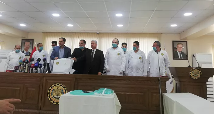 جهاز تنفس اصطناعي سوري