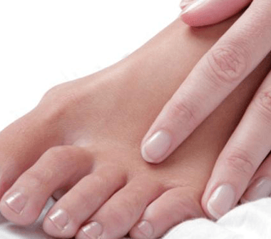 نعومة للقدمين: