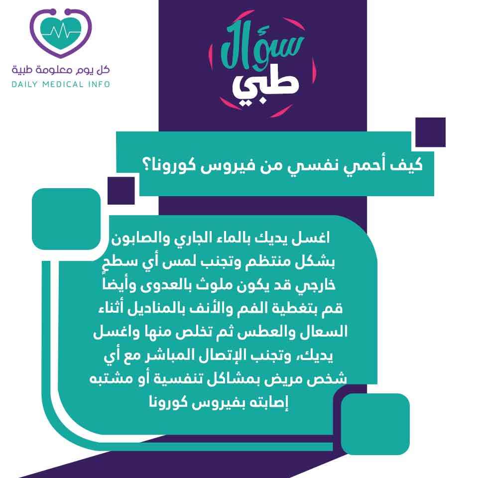 كيف أحمي نفسي من فيروس كورونا ؟