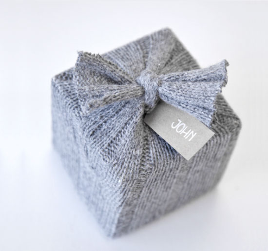 تغليف الهدايا بالصوف تغليف الهدايا بالصوف