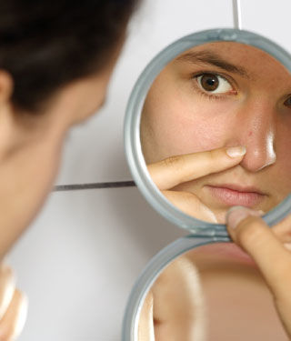 ظهور البثور ظهور البثور