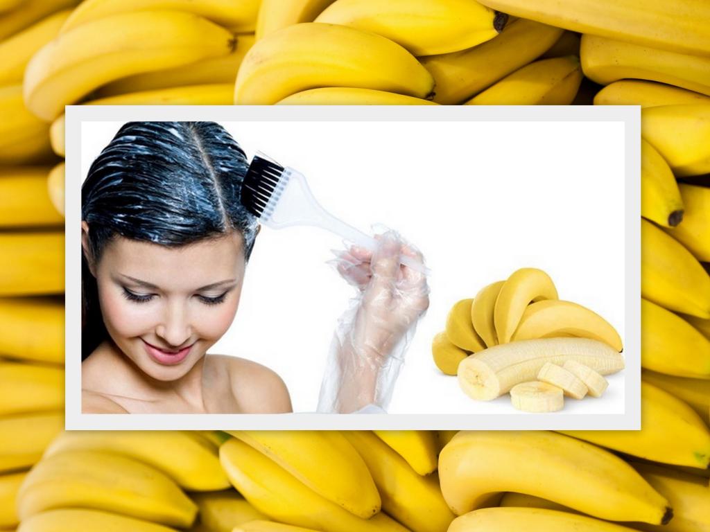 وصفة الموز لتنعيم الشعر كالحرير