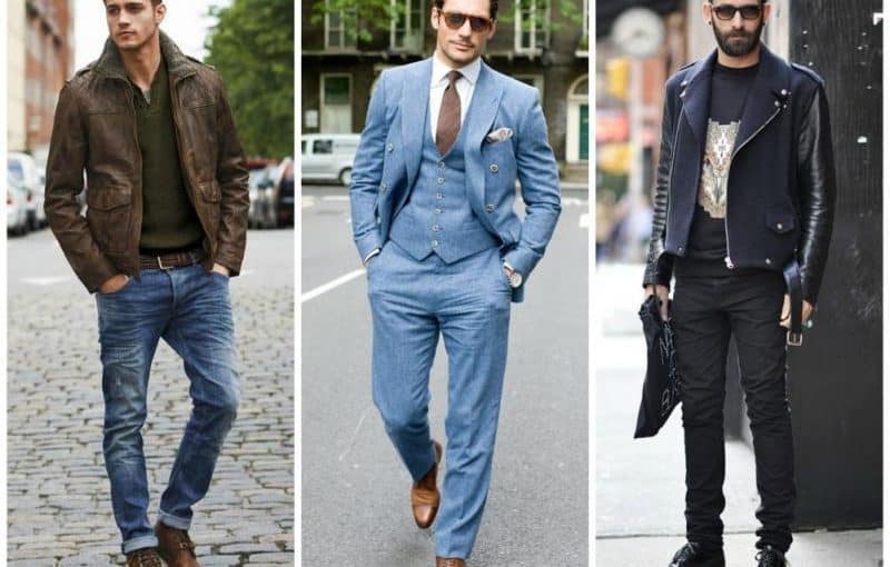 تنسيق الألوان ملابس الرجال تتوافق مع الأسود