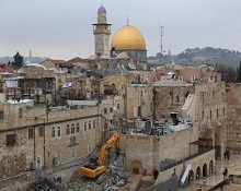 هدم وخنق في القدس