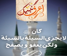 لا يَجْزي بالسَّيِّئة السَّيِّئة، ولكن يعفو ويصفح