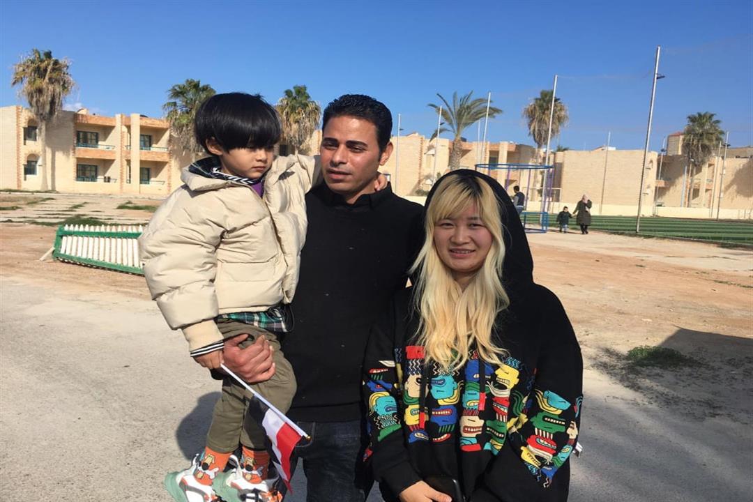 فيديو| مصري ينقذ زوجته الصينية من مدينة الأشباح.. كيف فعل ذلك؟