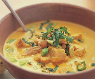 210 شوربة القرع مع الدجاج