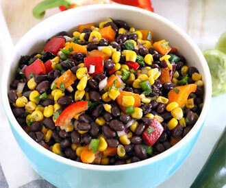 226 سلطة الفاصوليا السوداء