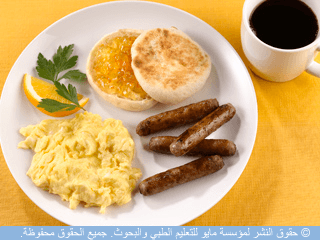 تعديل وجبة الافطار تعديل وجبة الافطار
