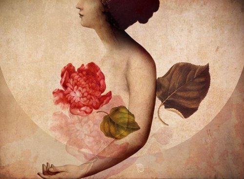 3-woman-and-a-rose التفاصيل الصغيرة جديرة بلإهتمام