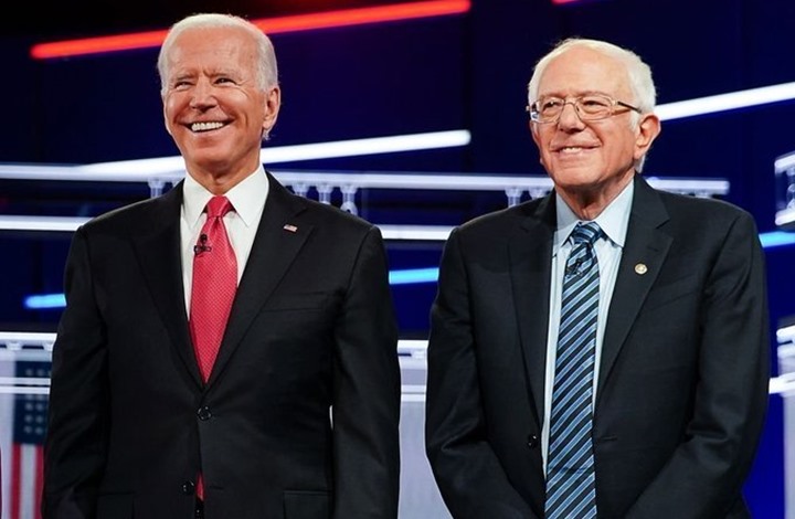 بيرني ساندرز يدعم خصمه السابق جو بايدن للرئاسة الأمريكية