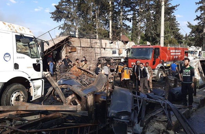 420202815361835-3 مجزرة في عفرين السورية.. مقتل 40 مدنيا بينهم أطفال (شاهد)