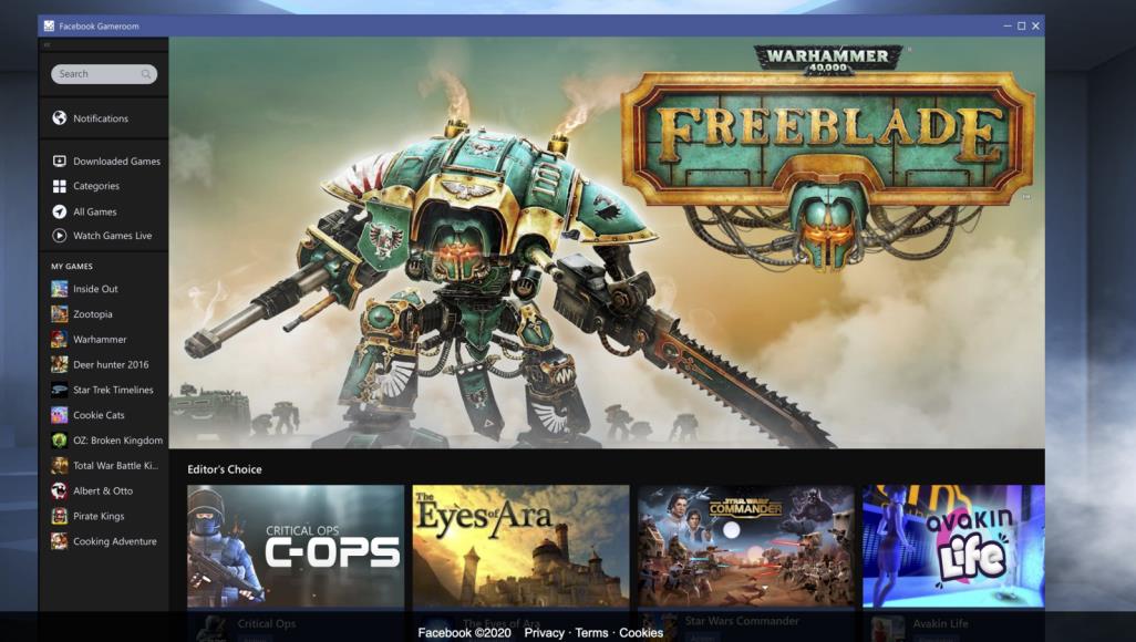 مستغلة ظروف الحجر الصحي.. شركة فيسبوك تفاجئ العالم بتطبيق ألعاب جديد تطبيق "فيسبوك غيمنغ" كان مقررا إطلاقه في يونيو/حزيران القادم، لكن الحجر المنزلي جعل الشركة تعجّل بإطلاقه (موقع فيسبوك غيمنغ)