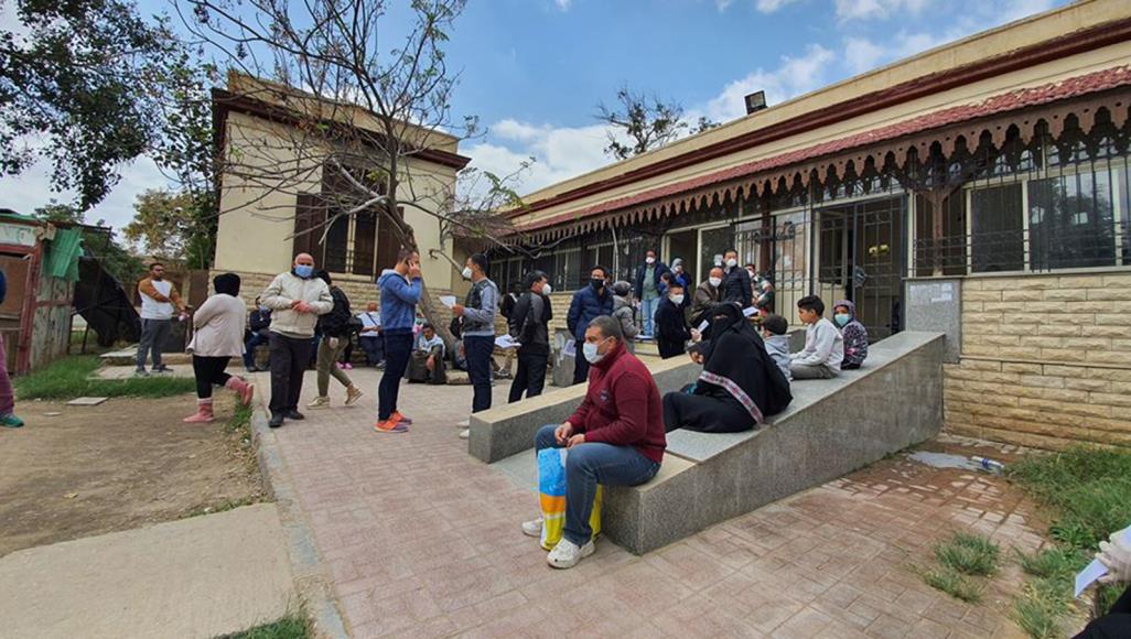 مستشفى الحميات بالعباسية أحد مقرات الحجر الصحي لمرضى كورونا (مواقع التواصل)