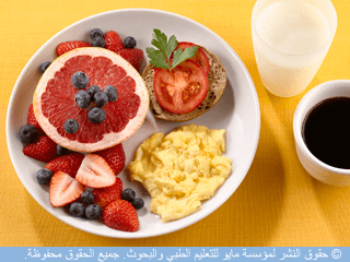 وجبة افطار بسعرات حرارية أقل وجبة افطار بسعرات حرارية أقل