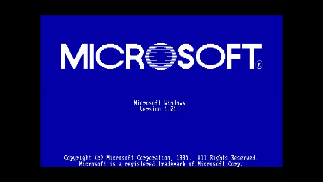 Microsoft Windows 1.0