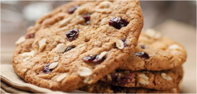 a358f941d3d3dd1abfcce5b58abe3ce6-1 وصفة حلو صحية: كوكيز الشوفان بالكرانبيري الخفيفة