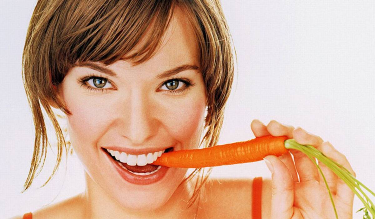 فوائد الجزر للشعر