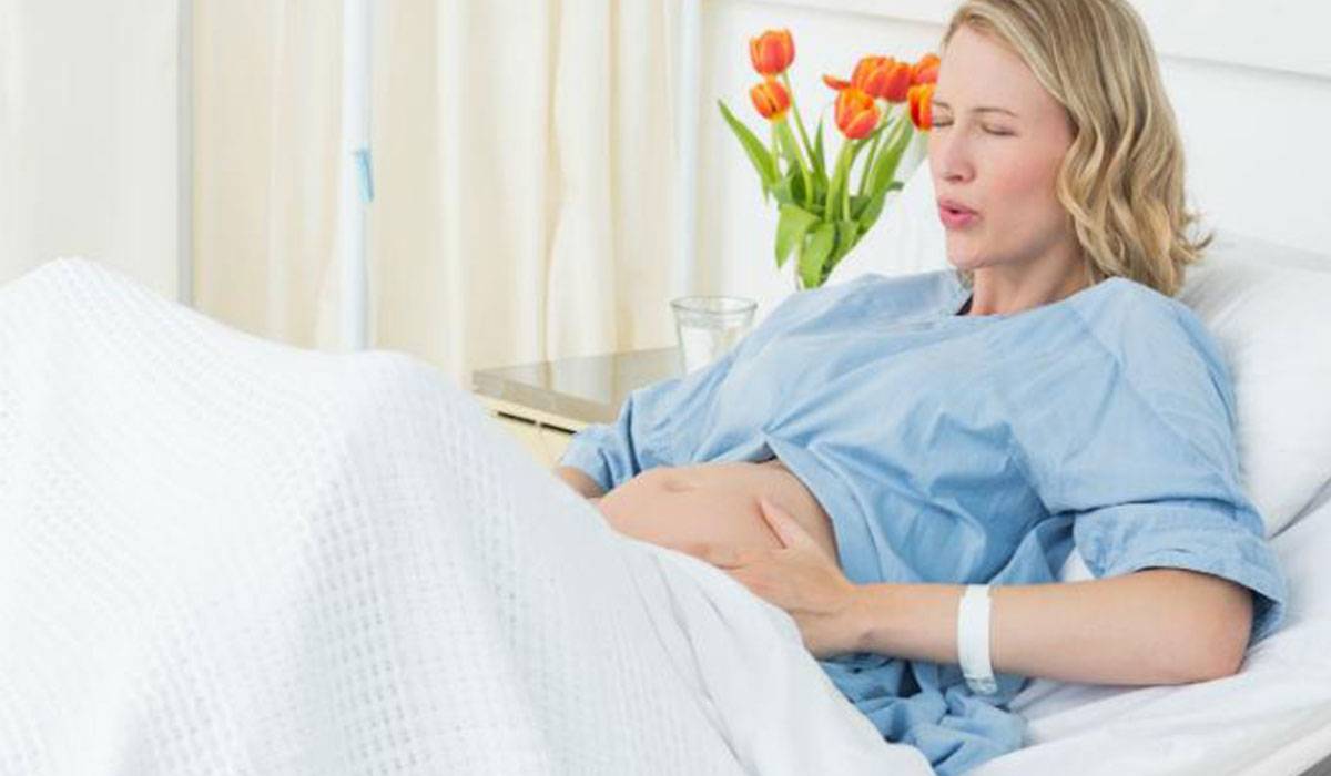 اعراض الطلق