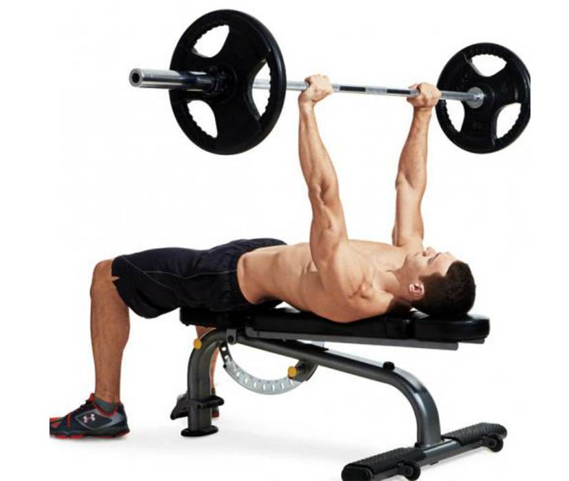 barbell bench press