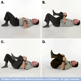 تمديد الصدر-الركبة تمديد الصدر-الركبة