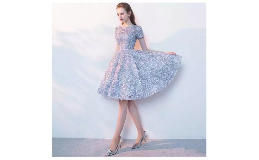 chic-elegant-gray-lace-party-short-dress-formal-gown-3-825x510-2 انستقرام فساتين ناعمه قصيره