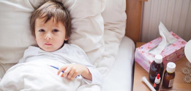 أسباب ارتفاع الحرارة عند الأطفال