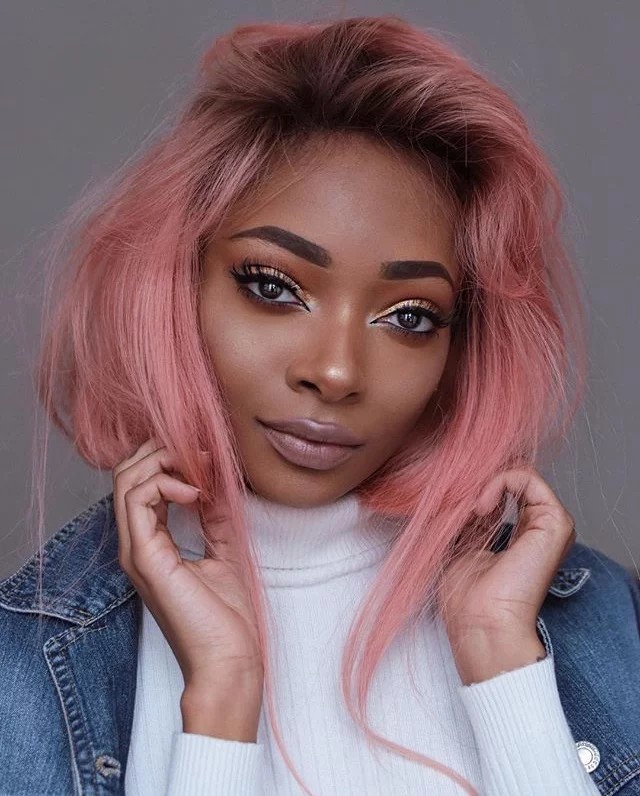 احدث صبغات الشعر للبشره السمراء احدث صبغات الشعر للبشره السمراء