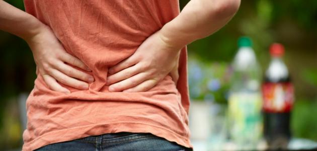 الام فم المعدة والظهر