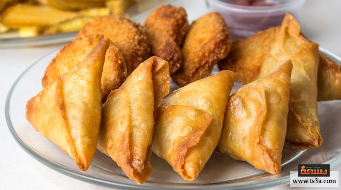 السمبوسك عجينة السمبوسك الهشة