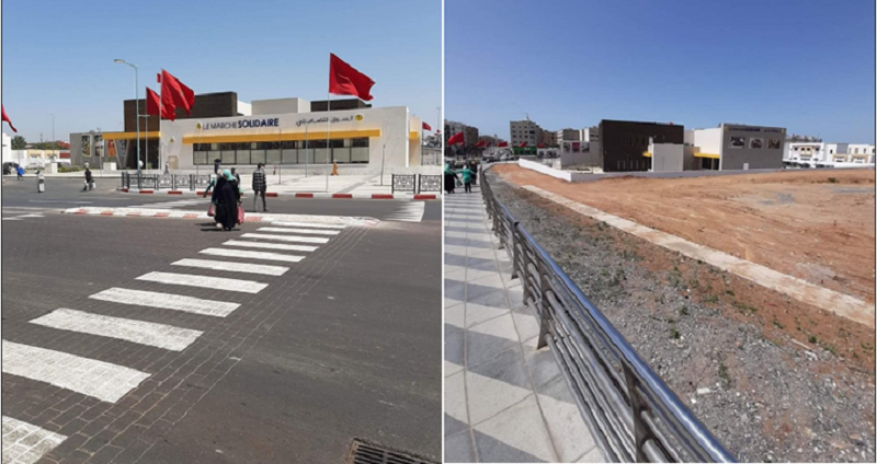 d8a7d984d8b3d988d982-d8a7d984d8aad8b6d8a7d985d986d98a-1 هذا هو سبب إلغاء الملك تدشين السوق التضامني بسلا (صور)