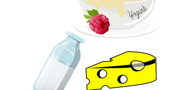 المأكولات الغنية بالكالسيوم