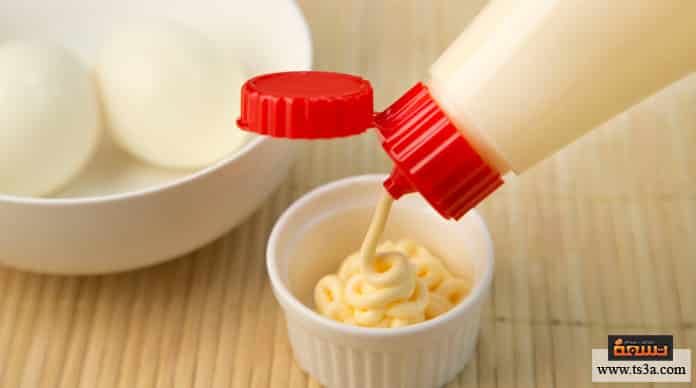 المايونيز البيتي مايونيز دون بيض بالحليب