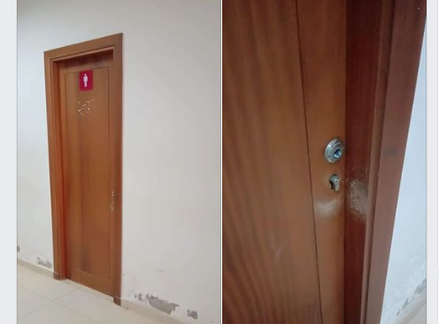 d8a8d8a7d8a8-1 فضيحة.. موظفو محكمة تمارة يقفلون مرحاض المحكمة ويمنعون المواطن من استعماله