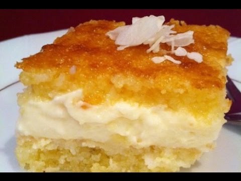 بسبوسة محشية بالمهلبية1