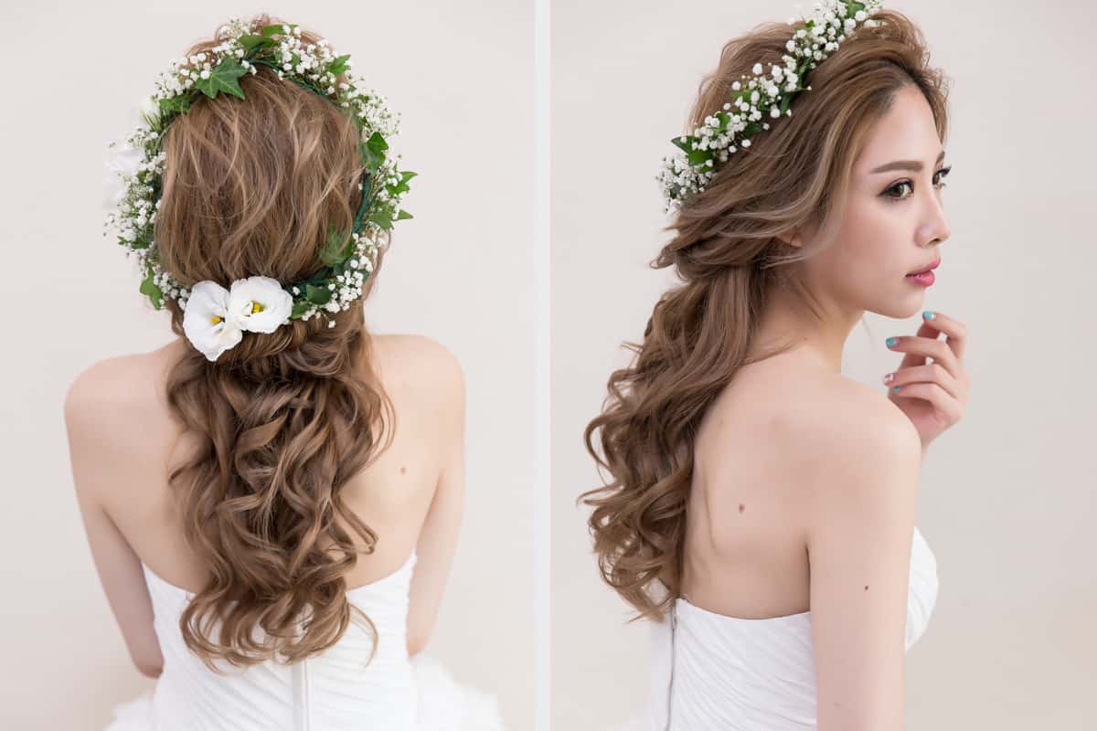 تسريحات شعر للبنات للاعراس تسريحات شعر للبنات للاعراس