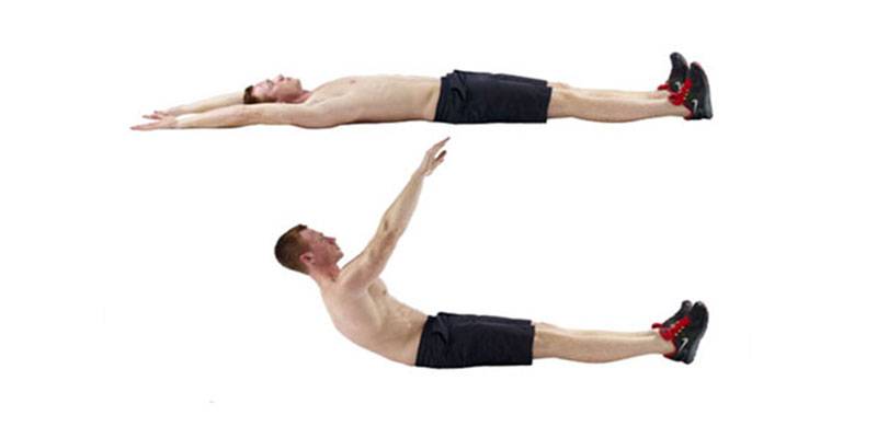 تمارين ظهر تمرين التمدد