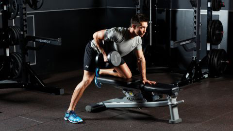 تمرين Dumbbell Single Arm Row