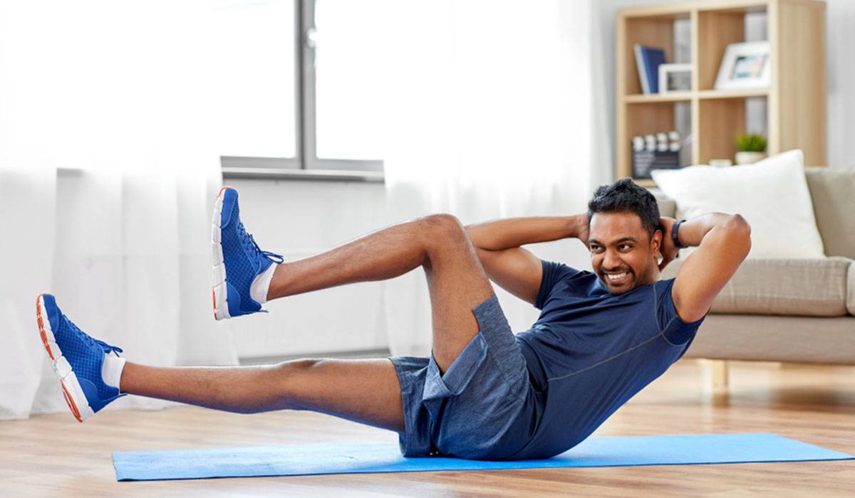 d8aad985d8b1d98ad986-wrist-to-knee-curl-up تمرين wrist to knee curl-up