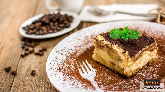 حلوى التراميسو حلوى التراميسو بالكريم كراميل