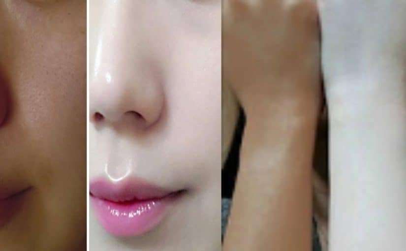 خلطة لتبيض البشرة الدهنية