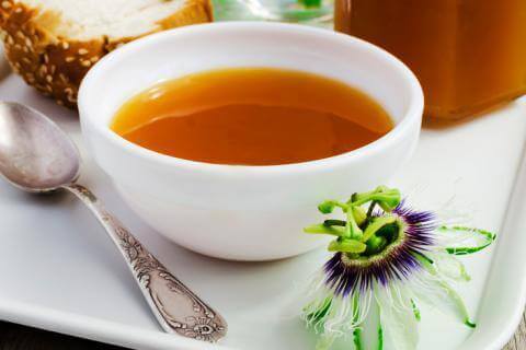 شاي زهرة العاطفة